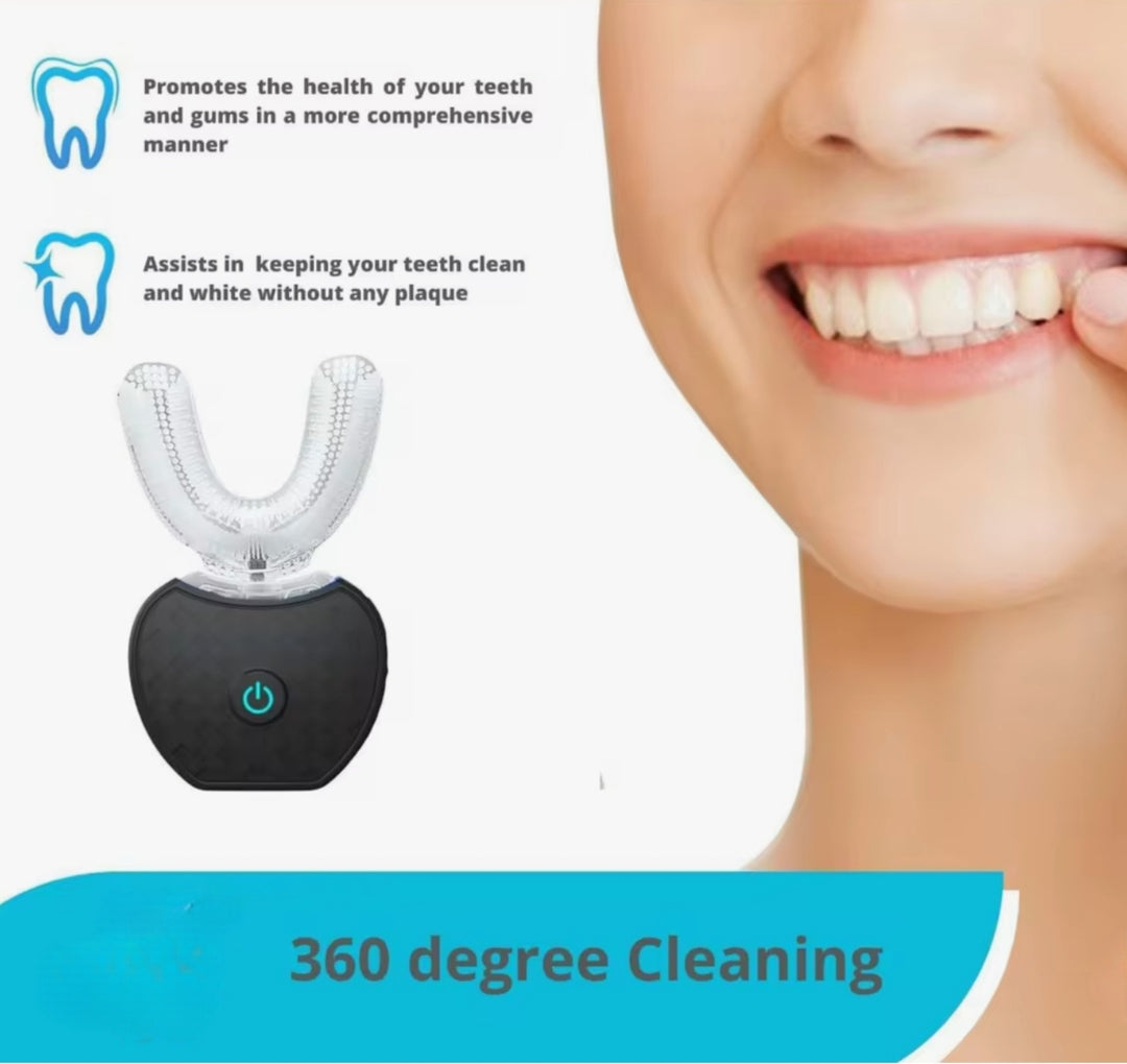U-shaped lazy ultrasonic electric toothbrush